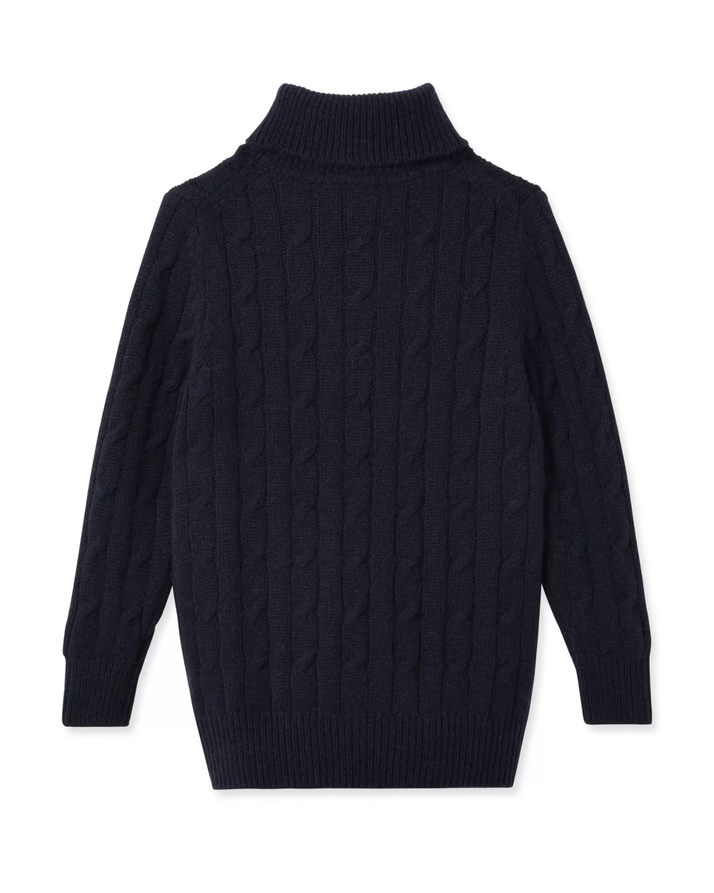 N.Peal Boys Cable Turtle Neck Cashmere Sweater*BOY Boys