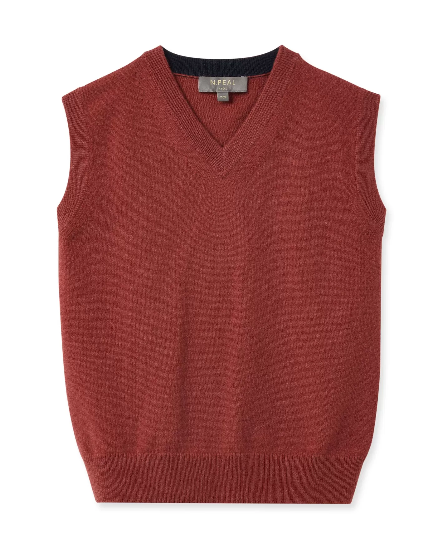 N.Peal Boys Cashmere Slipover*BOY Boys