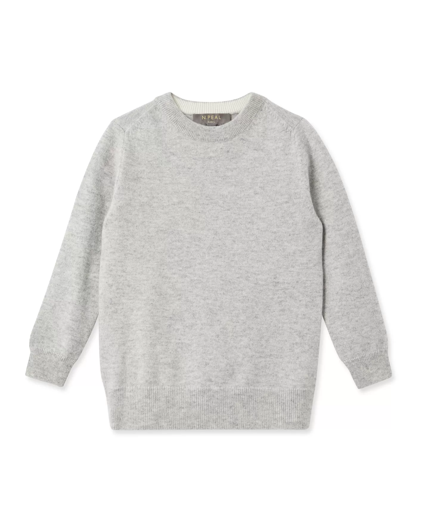 N.Peal Boys Round Neck Cashmere Sweater*BOY Boys