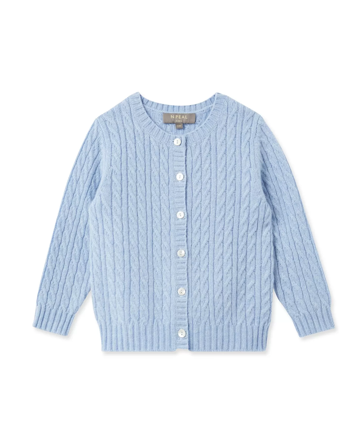 N.Peal Cable Cashmere Cardigan* Baby