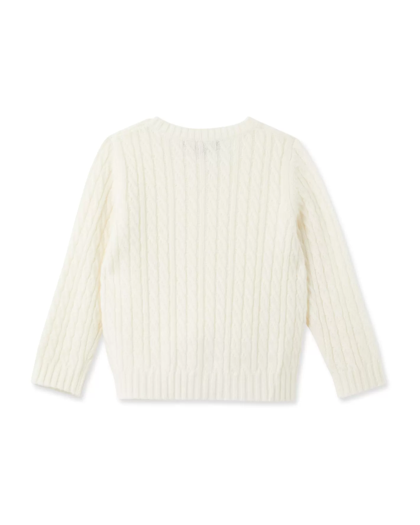 N.Peal Cable Cashmere Cardigan* Baby