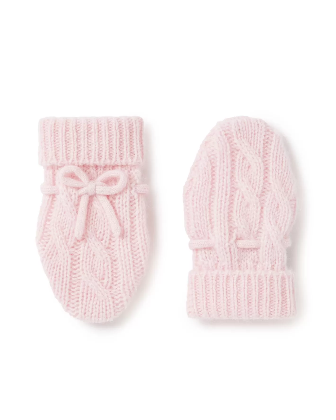 N.Peal Cable Cashmere Mittens* Baby