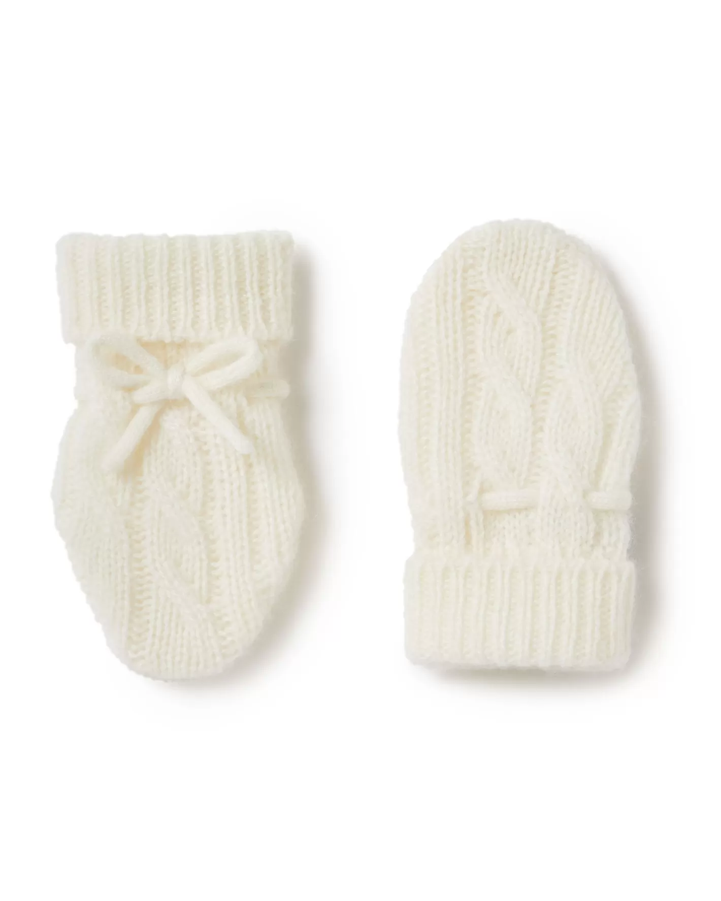 N.Peal Cable Cashmere Mittens* Baby