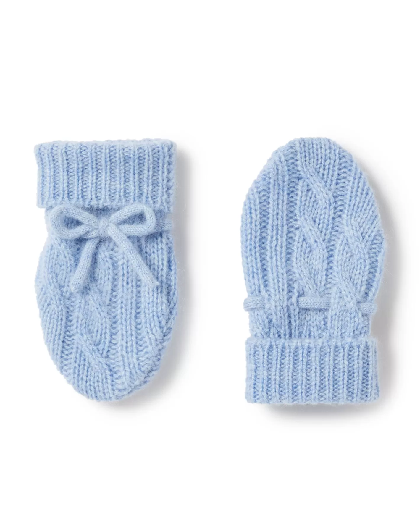 N.Peal Cable Cashmere Mittens* Baby