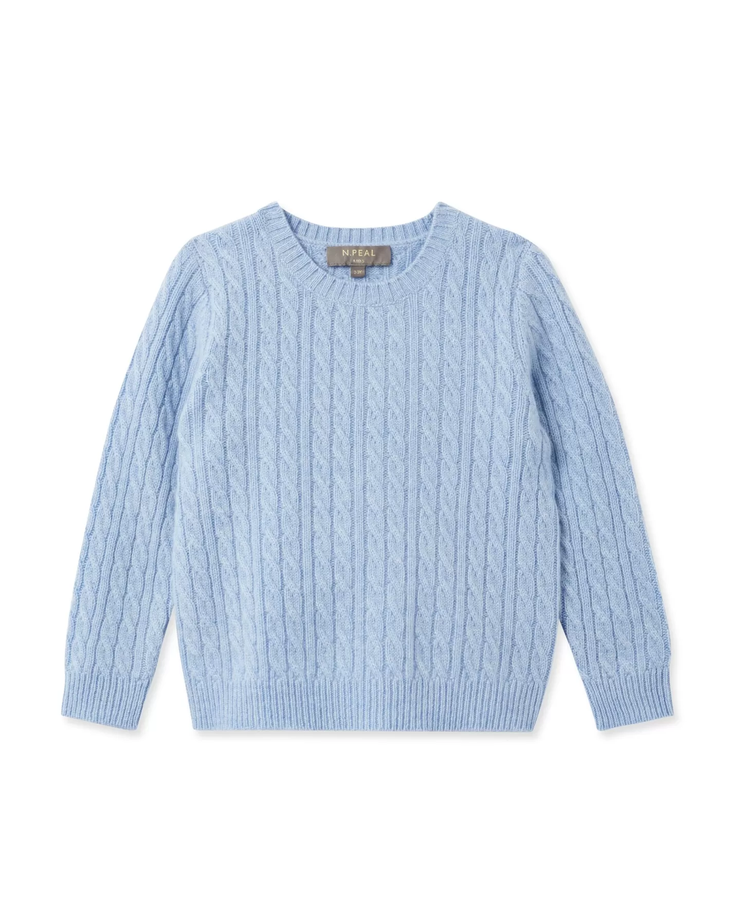 N.Peal Cable Cashmere Sweater* Baby