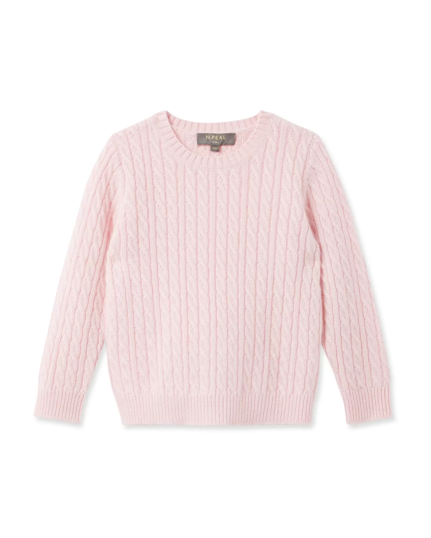 N.Peal Cable Cashmere Sweater* Baby