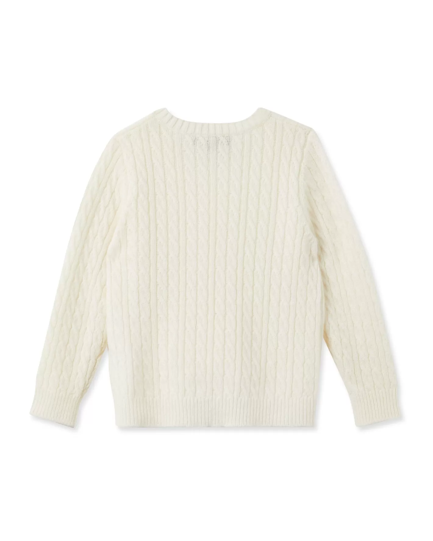 N.Peal Cable Cashmere Sweater* Baby