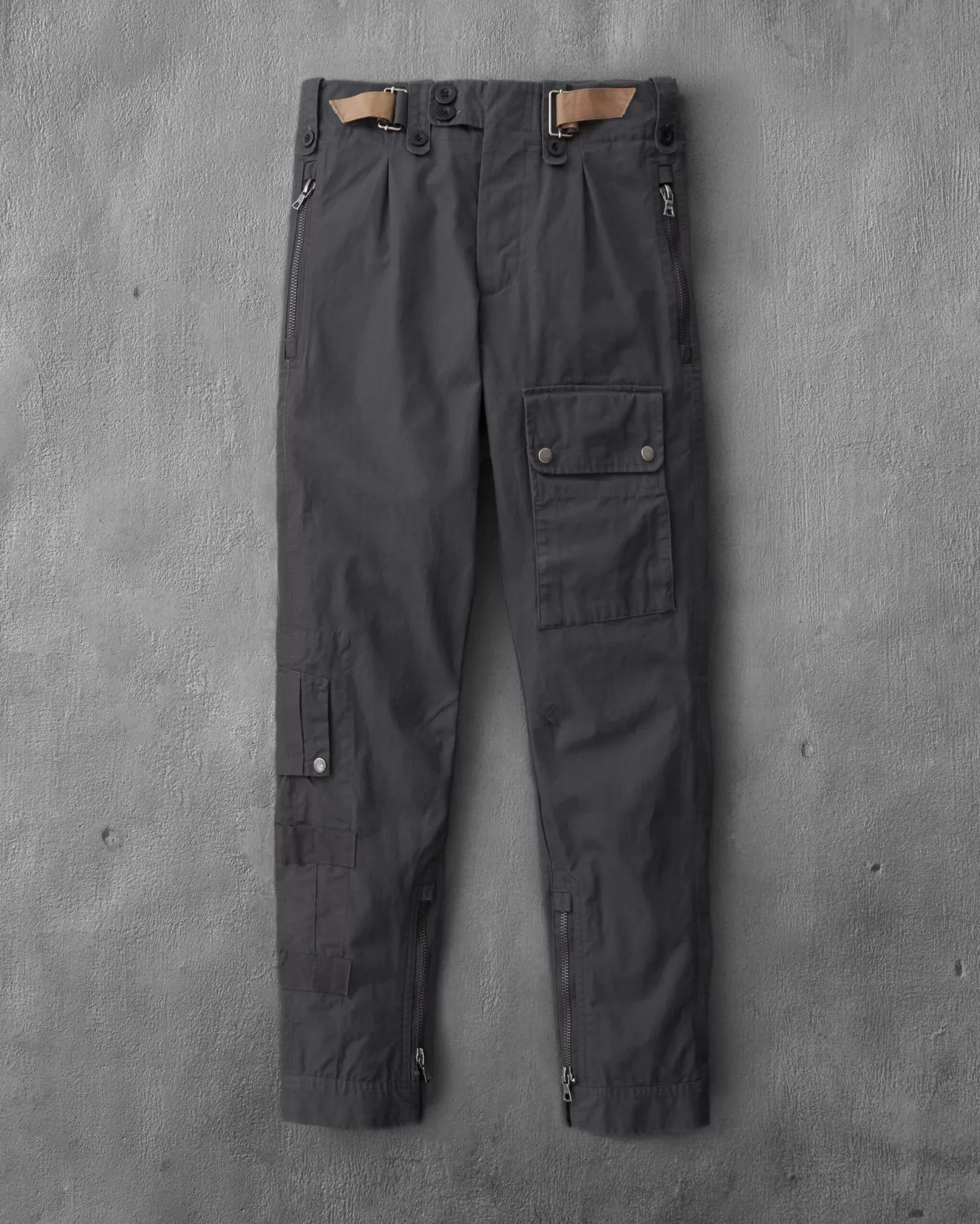 N.Peal 007 Combat Trousers* Pants | Dark Grey