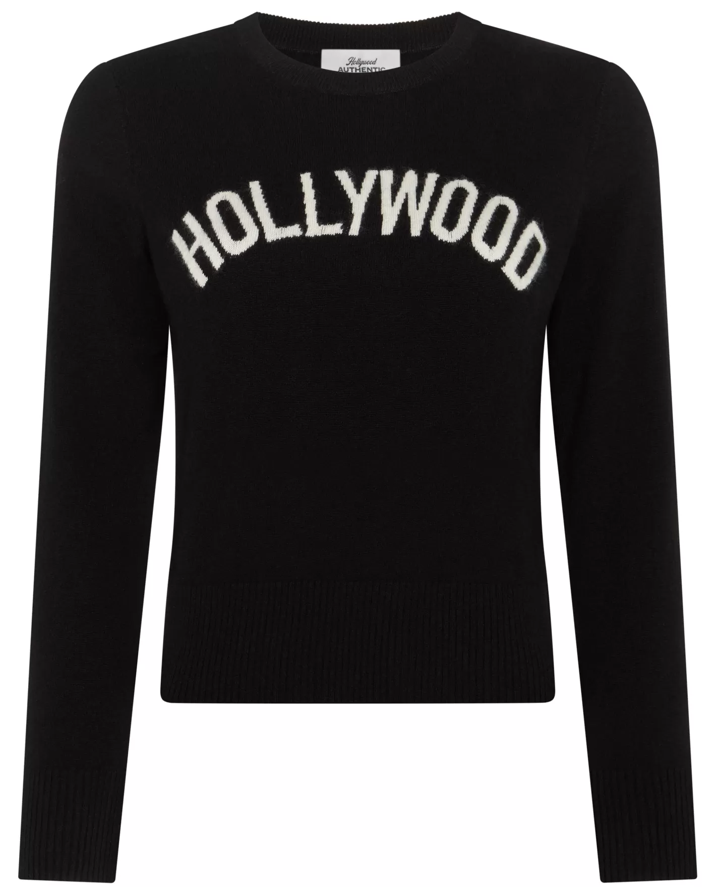 N.Peal Hollywood Authentic The Hollywood*Women Black | Organic Cashmere