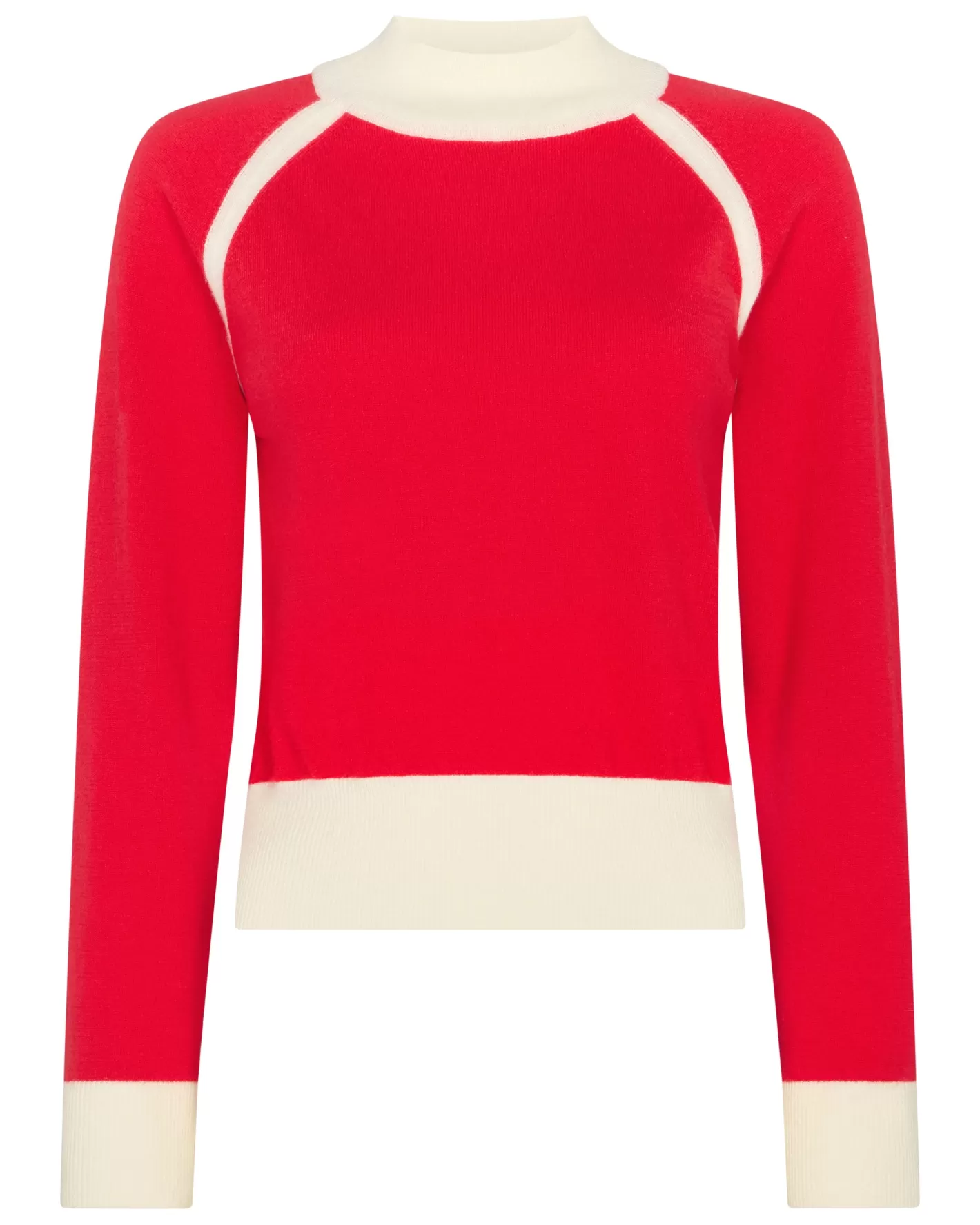 N.Peal Hollywood Authentic The Sandy *Women Red | Organic Cashmere