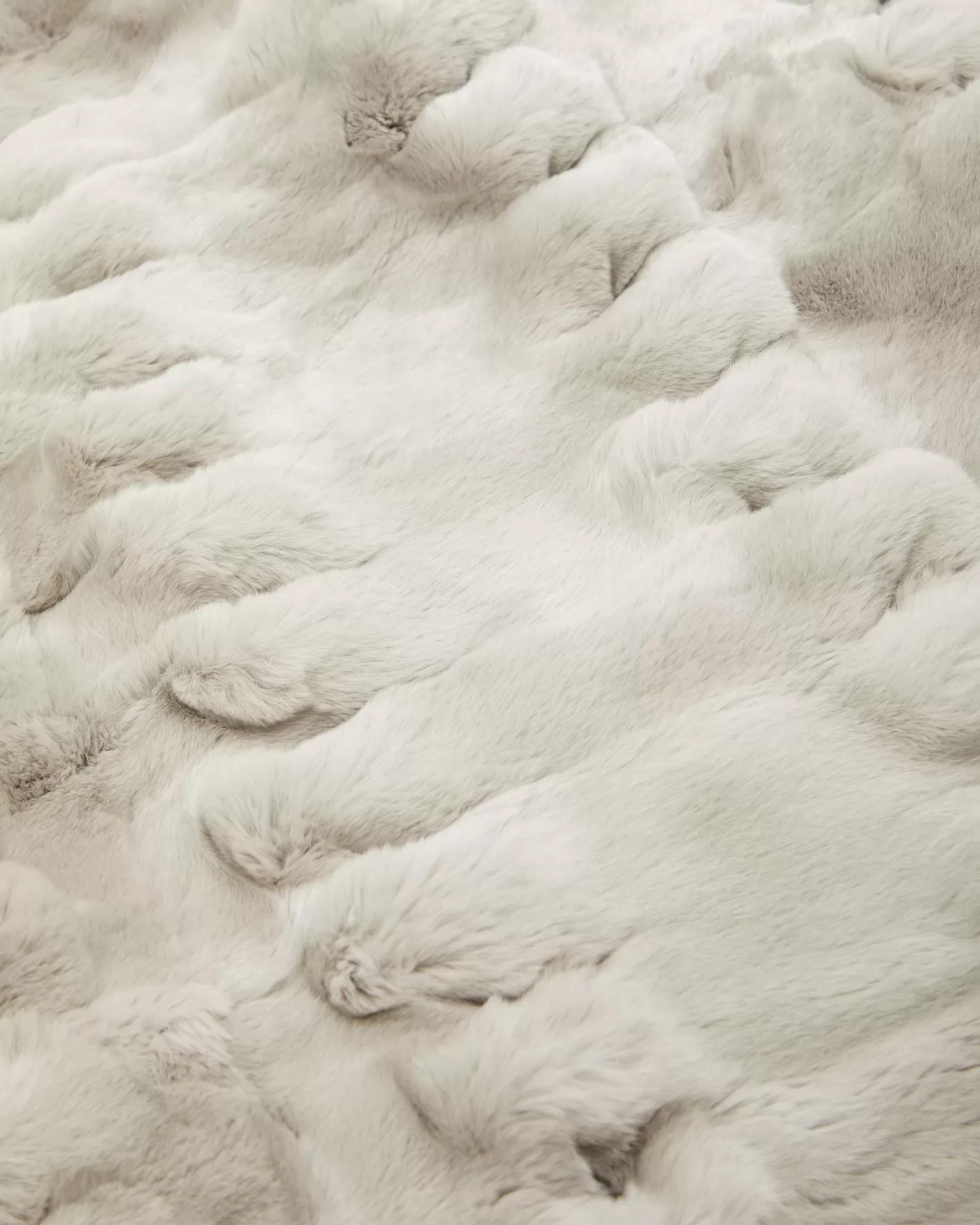 N.Peal Knitted Fur Blanket*Women Homeware | Homeware