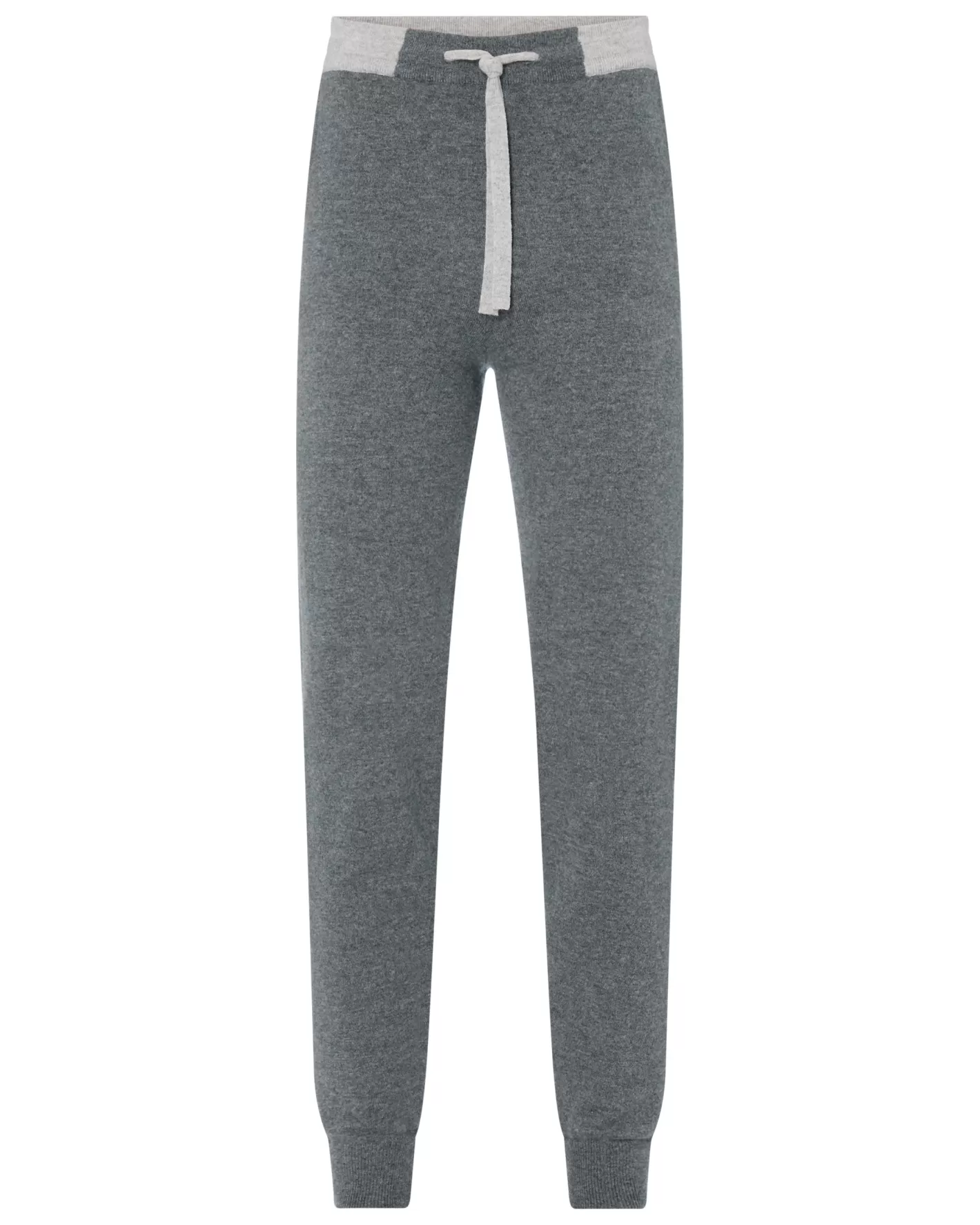 N.Peal Men's Brompton Cashmere Jogger* Dark Grey | Loungewear