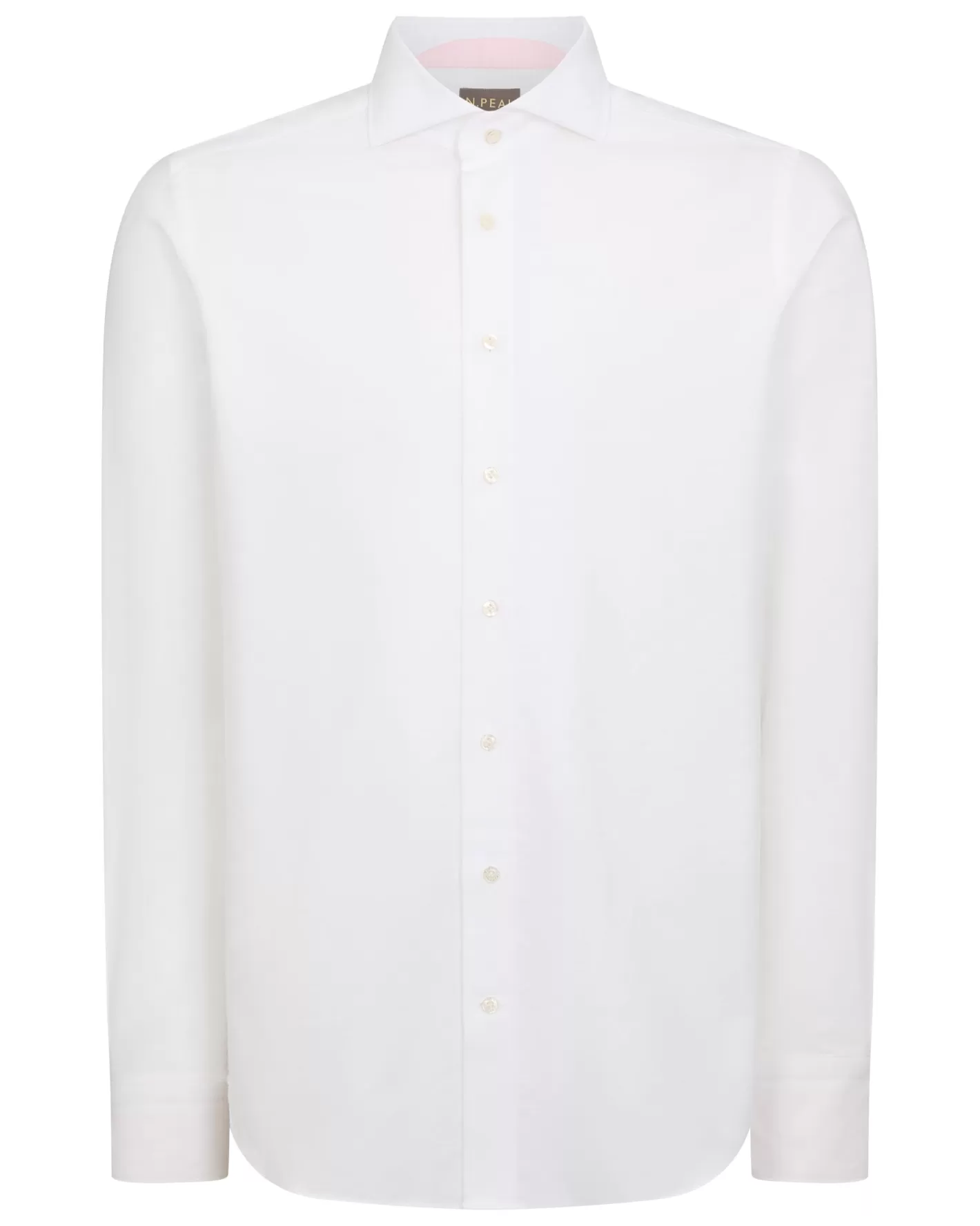 N.Peal Men's Cannes Soft Flannel Shirt*Women White | White