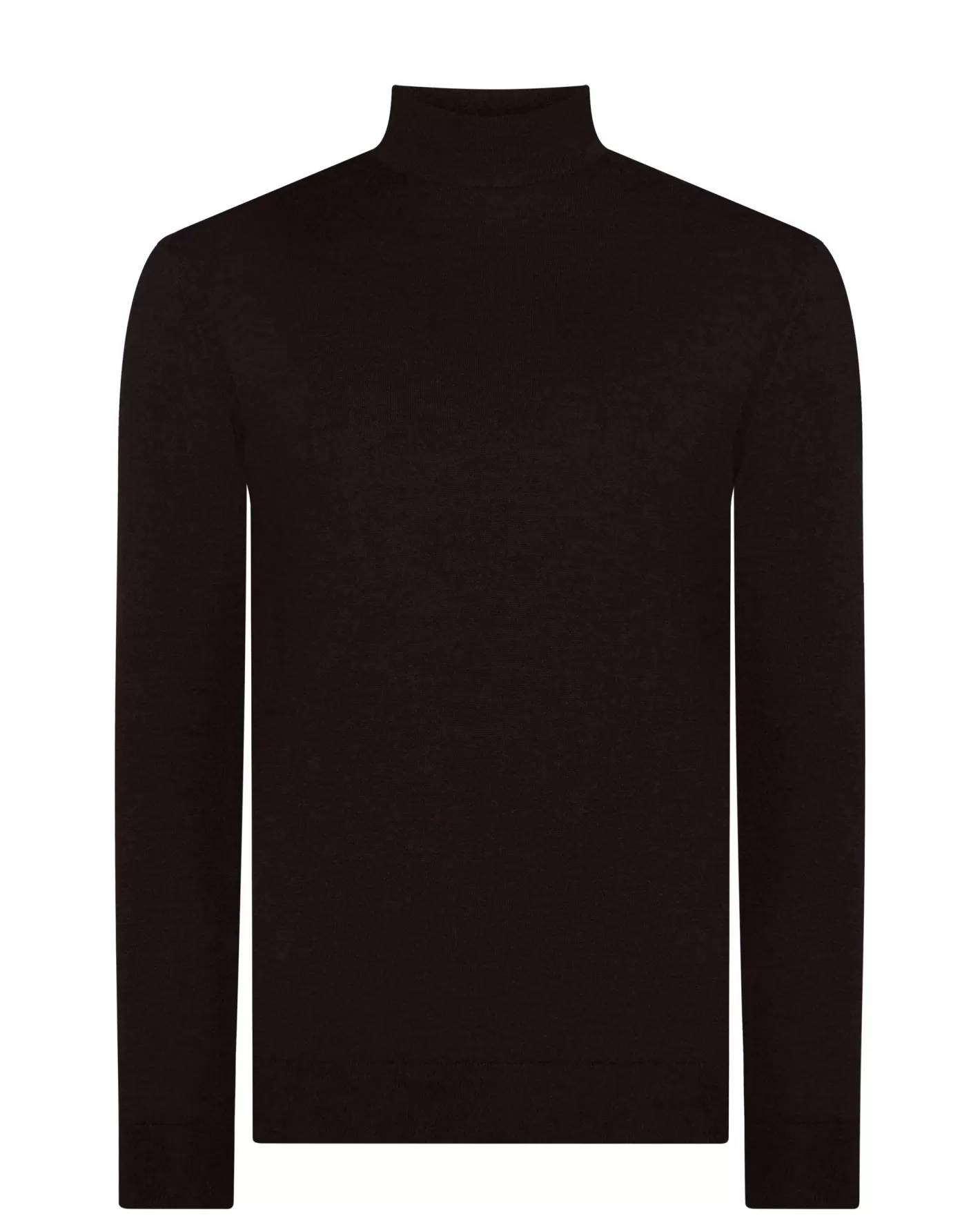 N.Peal Men's Fine Gauge Cashmere Turtle Neck Sweater*Women Brown | Brown