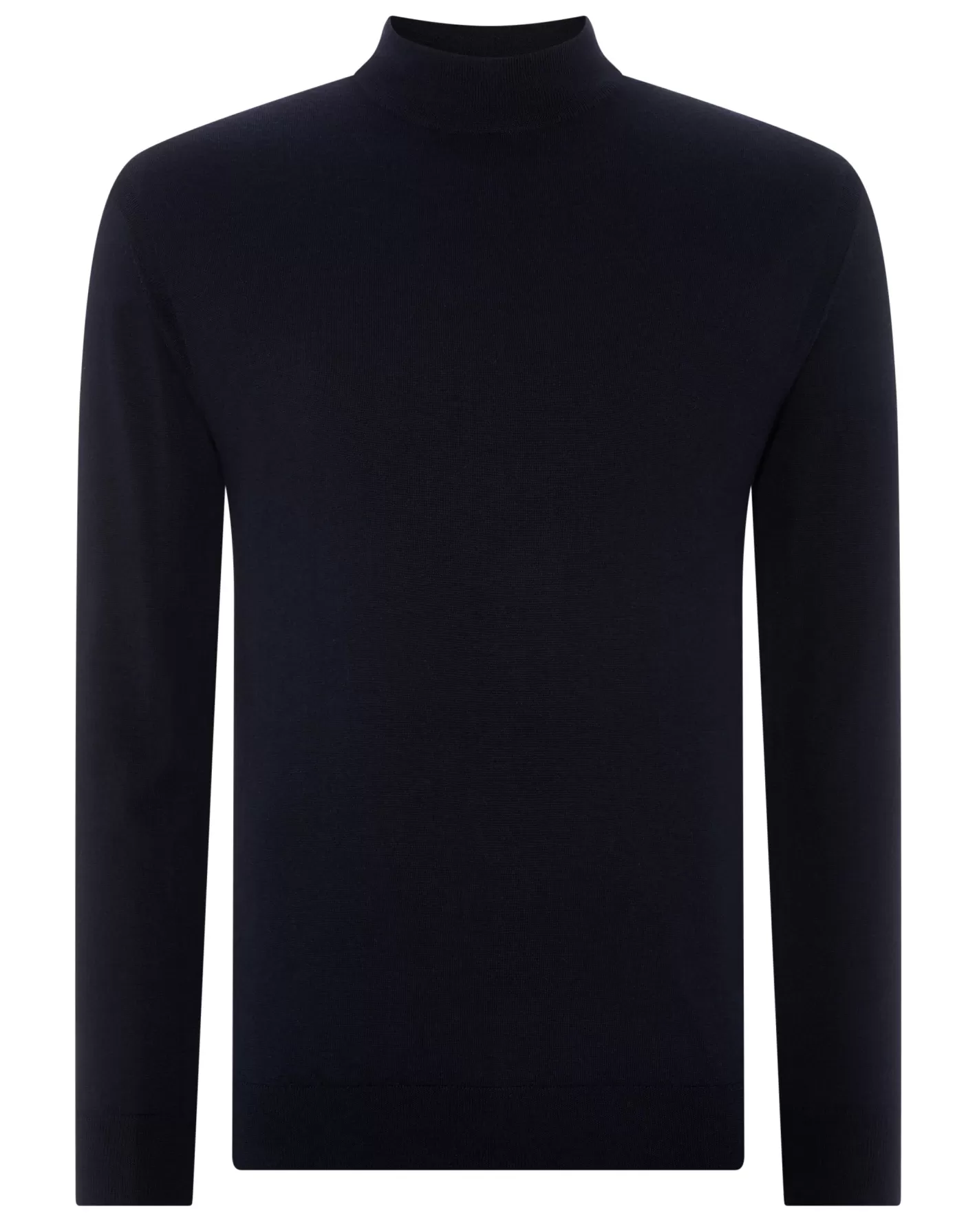 N.Peal Men's Fine Gauge Cashmere Turtle Neck Sweater*Women Navy | Navy