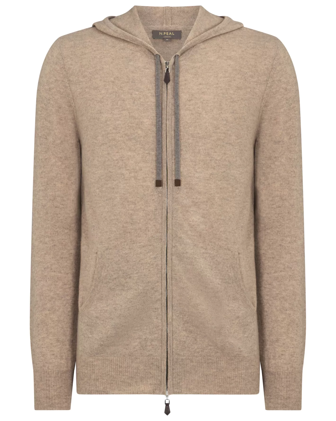 N.Peal Men's Ladbroke Cashmere Hoodie*Women Natural | Natural