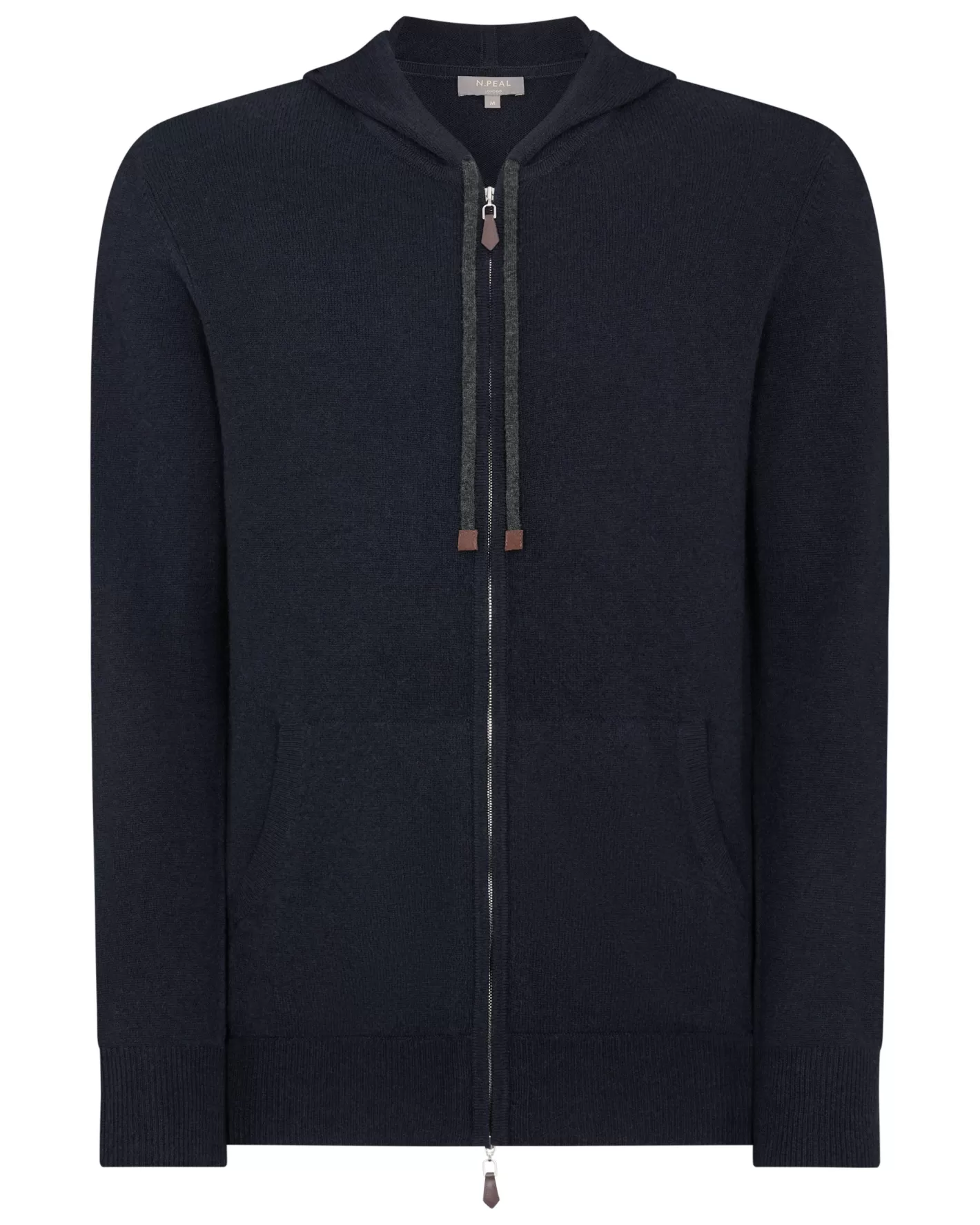 N.Peal Men's Ladbroke Cashmere Hoodie*Women Navy | Navy