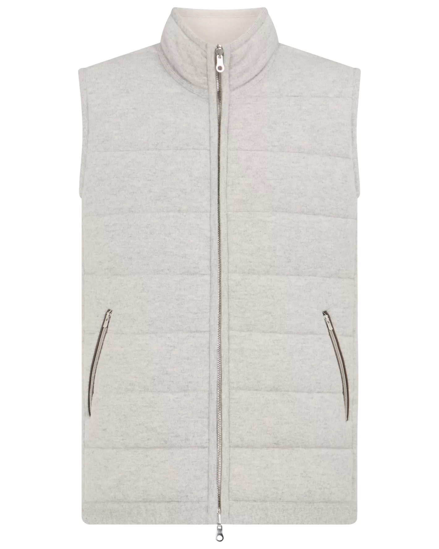 N.Peal Men's Mall Cashmere Gilet*Women Natural | Natural