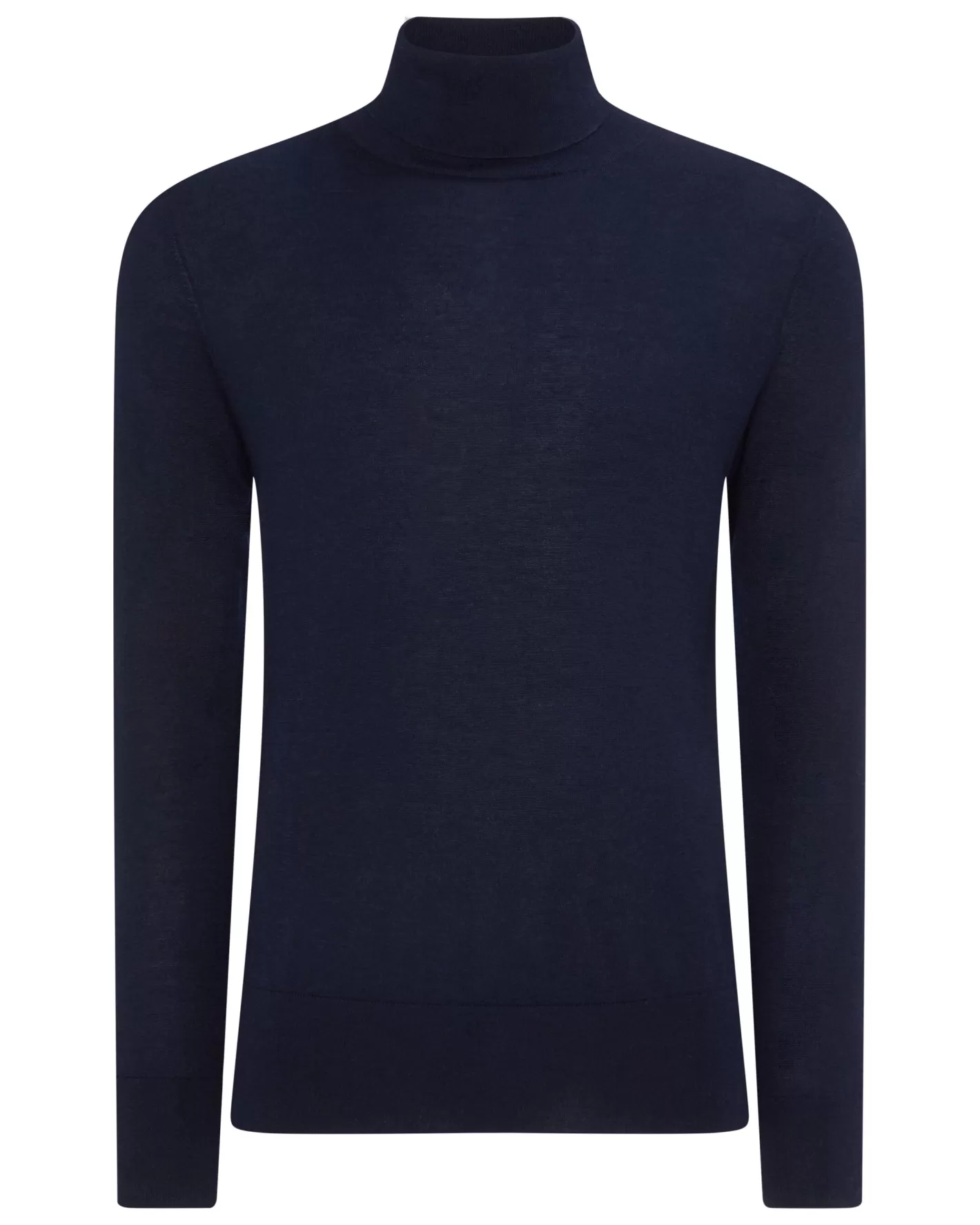 N.Peal Men's Pimlico Fine Gauge Cashmere Turtle Neck Sweater*Women Blue | Blue