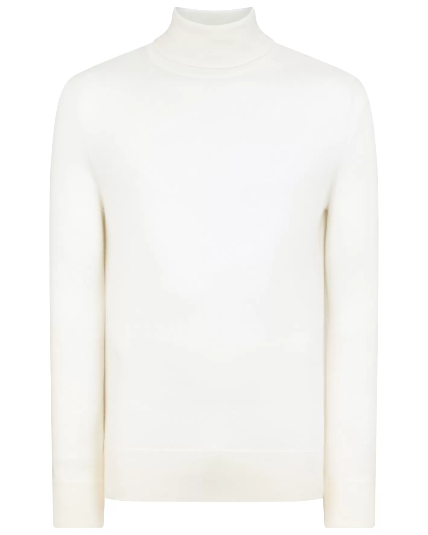 N.Peal Men's Pimlico Fine Gauge Cashmere Turtle Neck Sweater*Women White | White