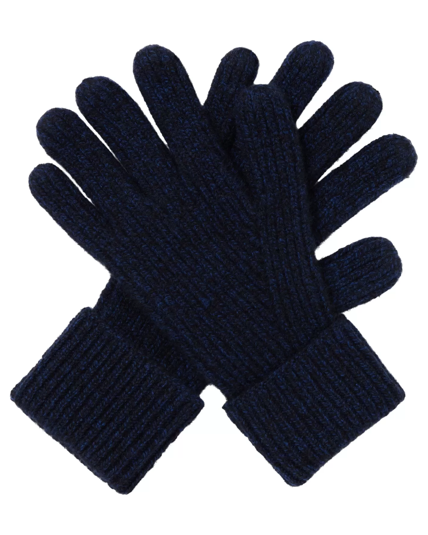 N.Peal Men's Ribbed Cashmere Gloves* Gloves