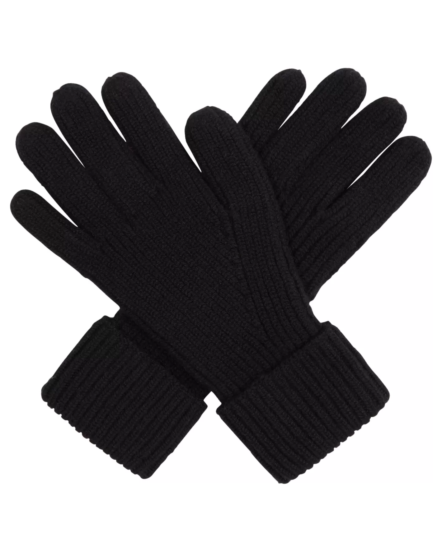 N.Peal Men's Ribbed Cashmere Gloves* Gloves