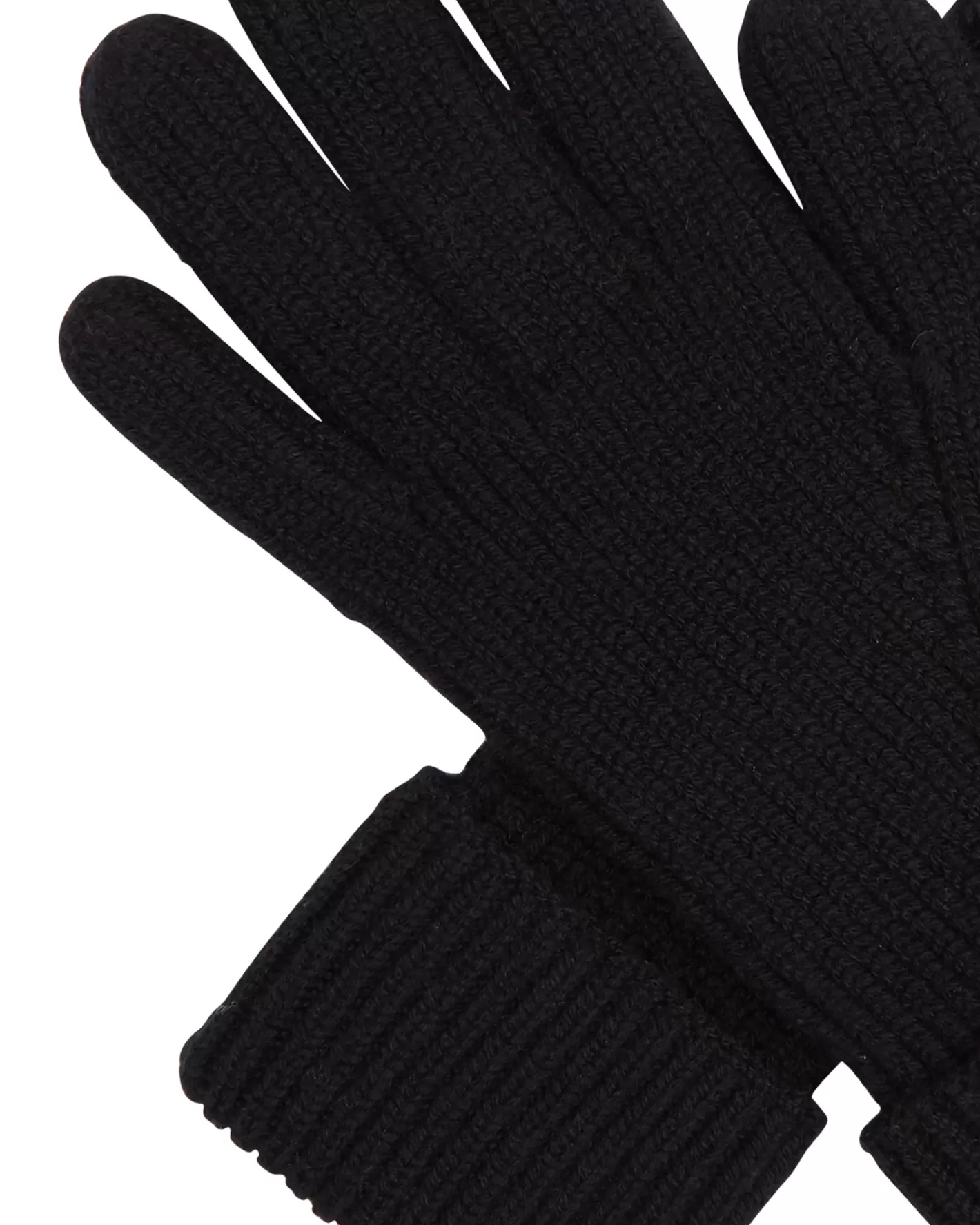 N.Peal Men's Ribbed Cashmere Gloves* Gloves