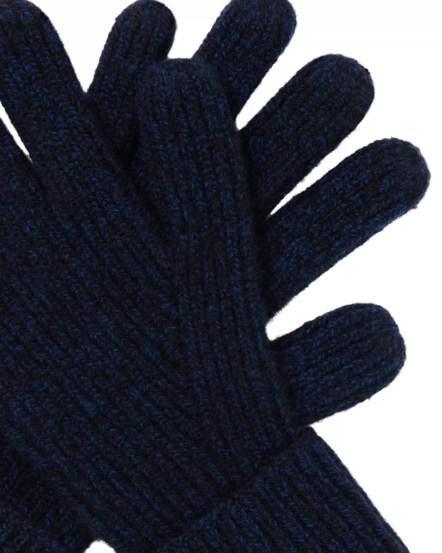 N.Peal Men's Ribbed Cashmere Gloves* Gloves