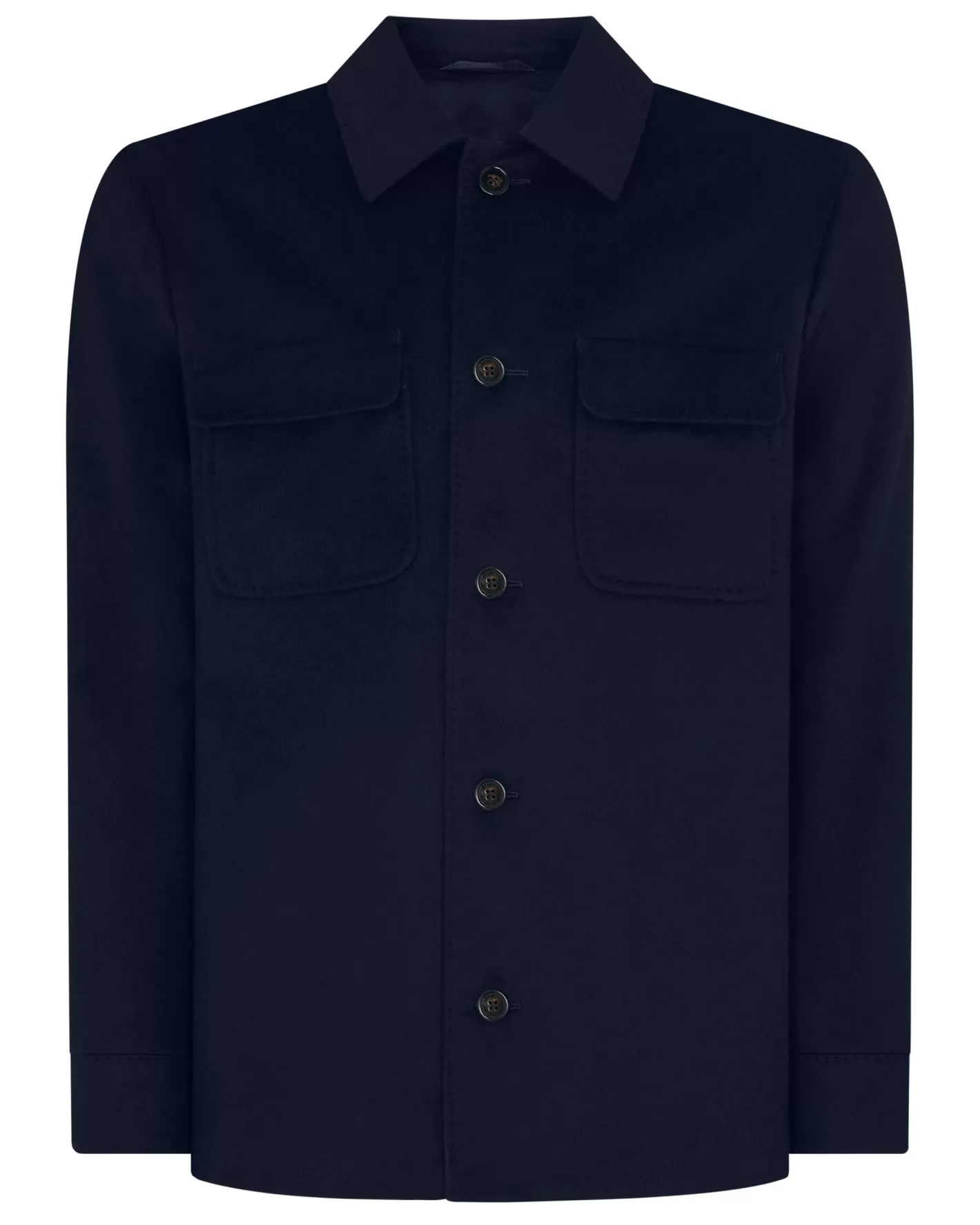 N.Peal Men's Scala Cashmere Overshirt*Women Navy | Navy