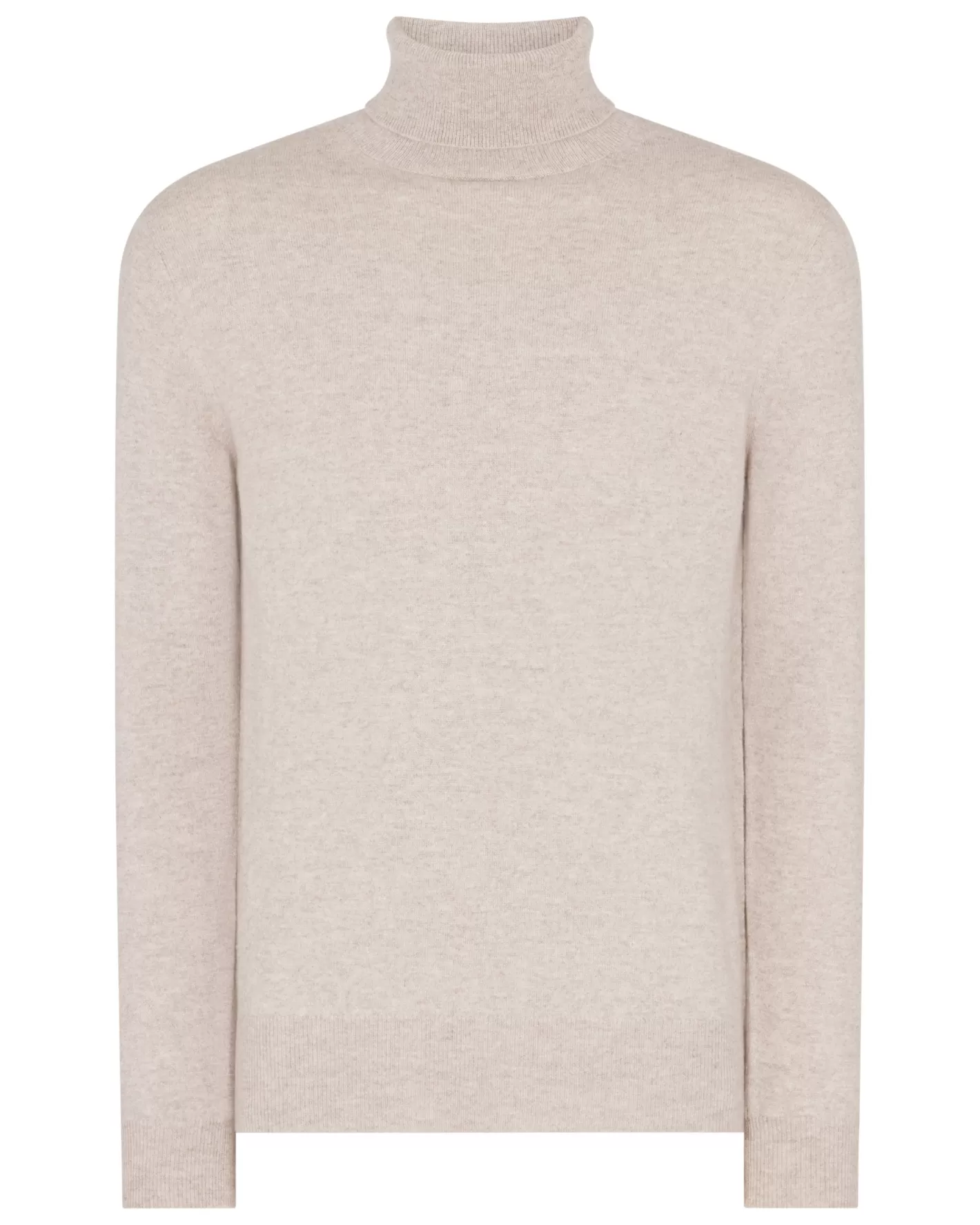 N.Peal Men's Trafalgar Turtle Neck Cashmere Sweater*Women Natural | Natural