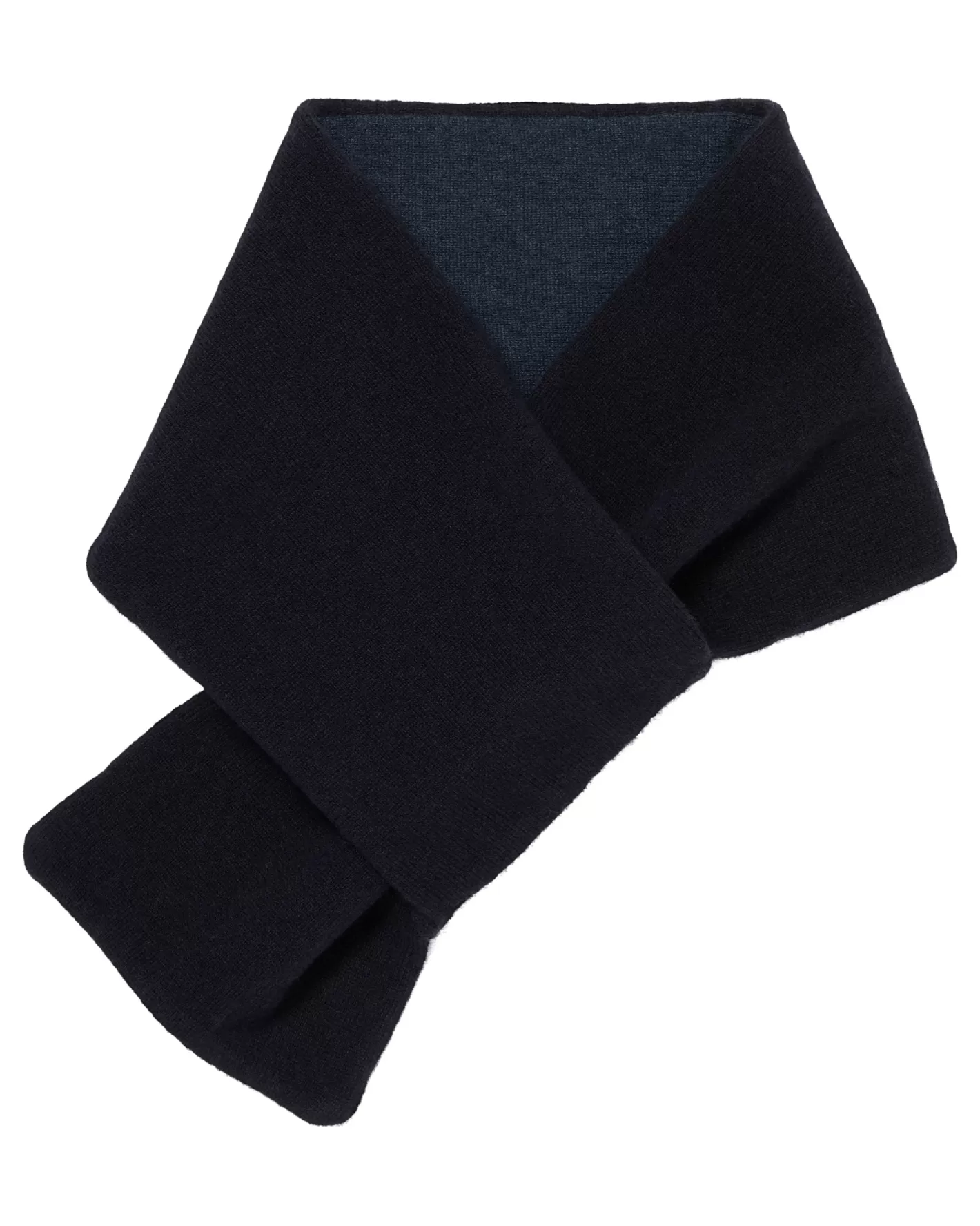 N.Peal Men's Two Tone Small Cashmere Scarf* Scarves