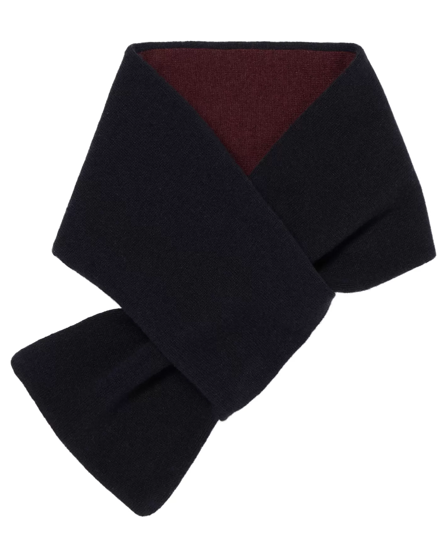 N.Peal Men's Two Tone Small Cashmere Scarf* Scarves