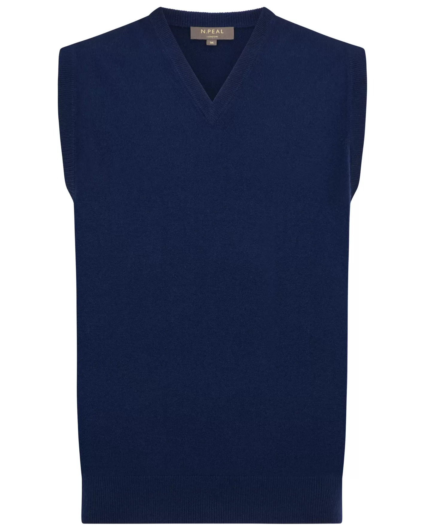 N.Peal Men's Westminster Cashmere Slipover*Women Blue | Blue