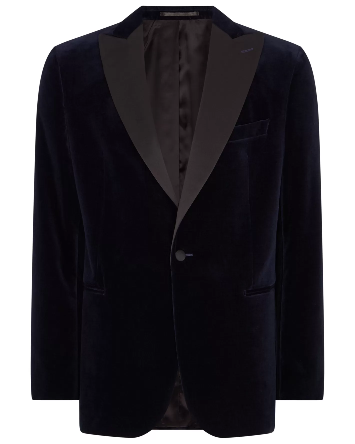 N.Peal Men's Woven Tux Jacket*Women Navy | Navy