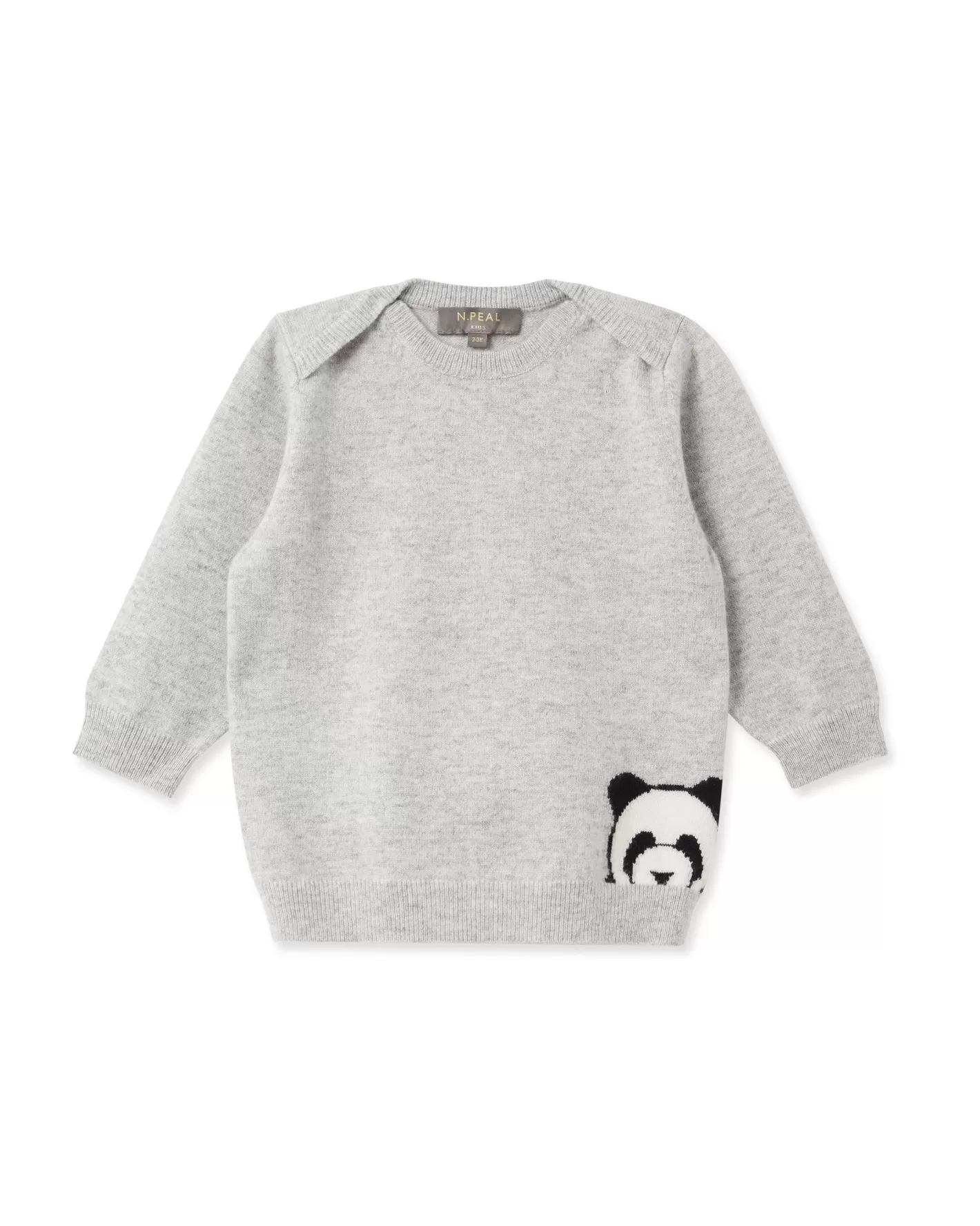 N.Peal Panda Cashmere Sweater* Baby