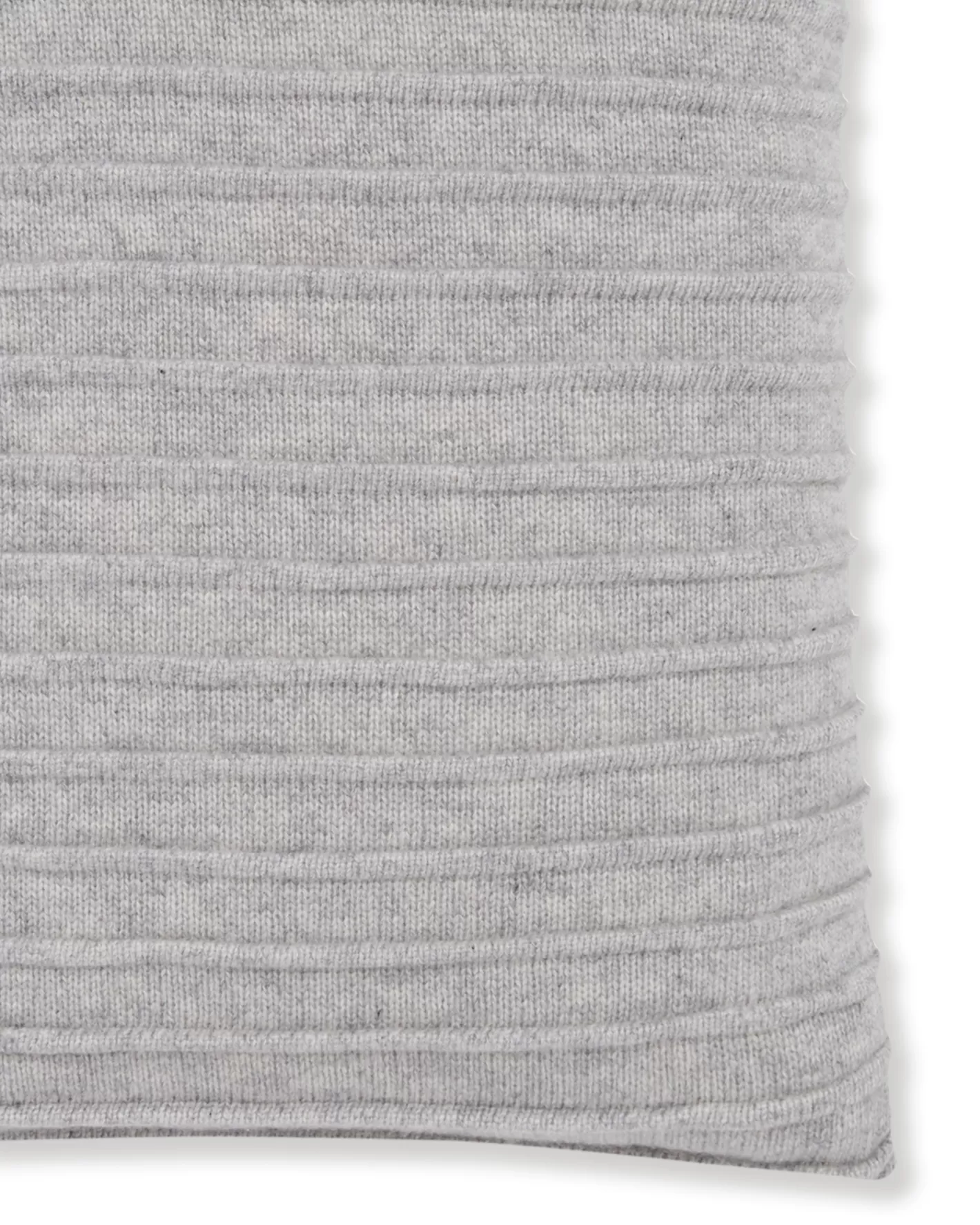 N.Peal Ribbed Cashmere Cushion*Women Homeware | Homeware