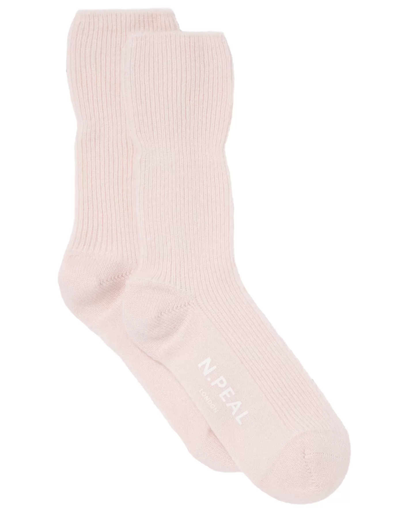 N.Peal Unisex Cashmere Rib Bed Socks*Women Homeware | Socks & Slippers