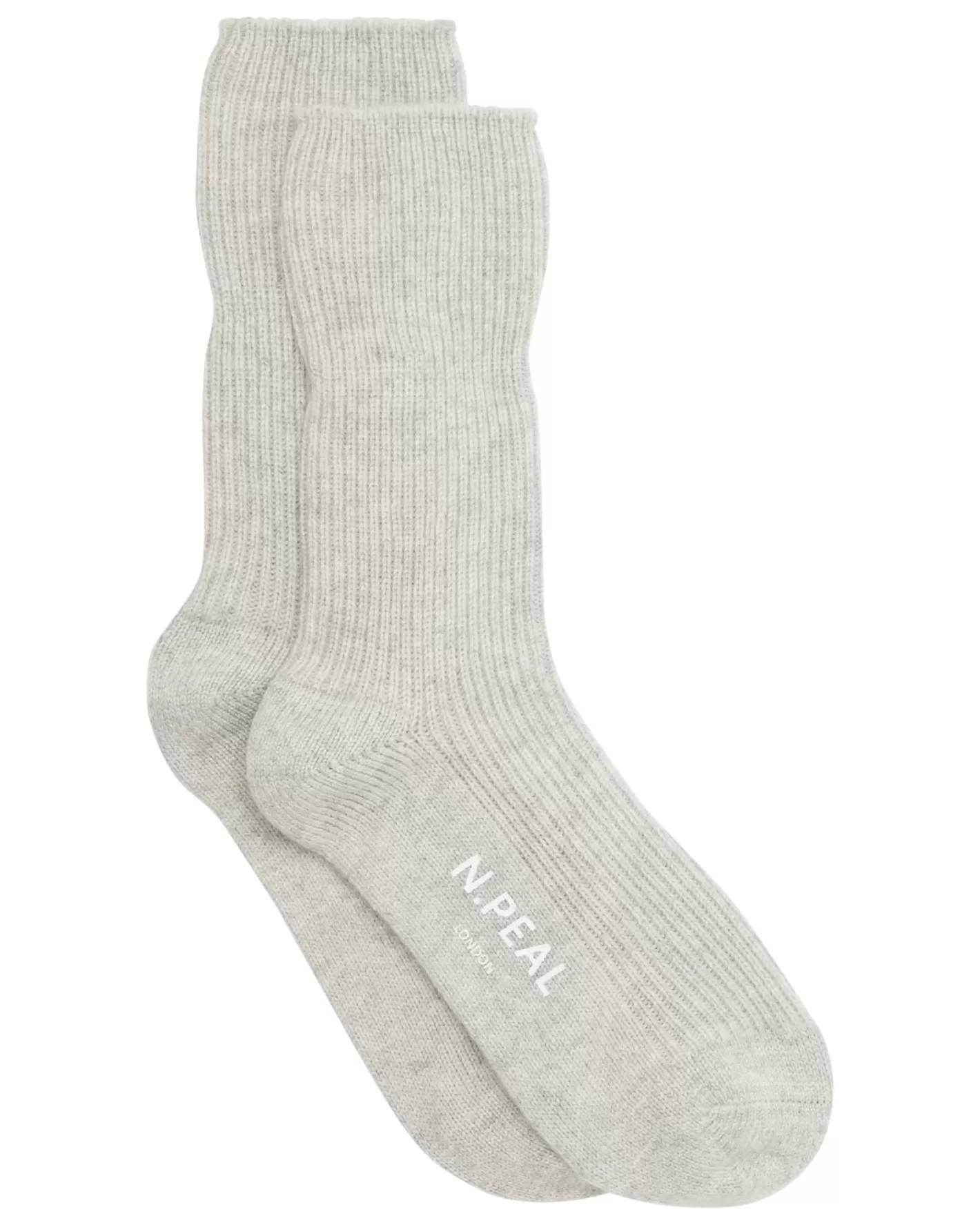 N.Peal Unisex Cashmere Rib Bed Socks*Women Homeware | Socks & Slippers