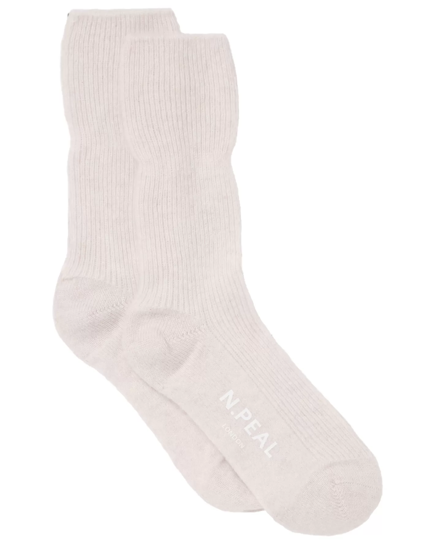 N.Peal Unisex Cashmere Rib Bed Socks*Women Homeware | Socks & Slippers