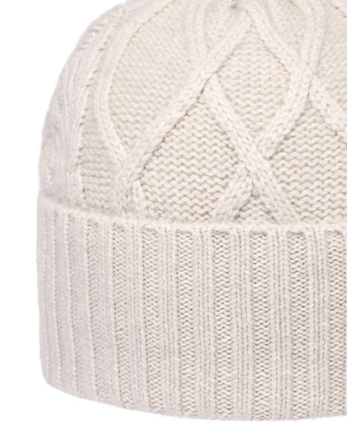 N.Peal Unisex Chunky Cable Cashmere Hat*Women Hats | Hats