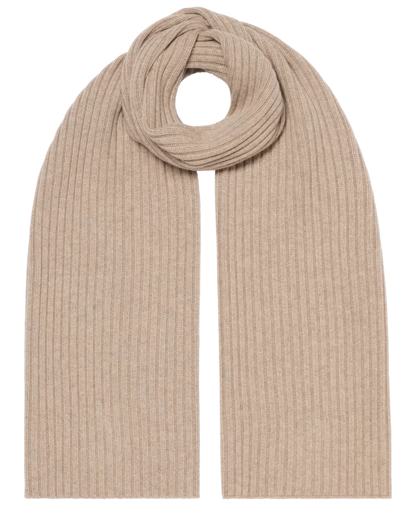 N.Peal Unisex Chunky Rib Cashmere Scarf*Women Scarves | Cashmere Scarves