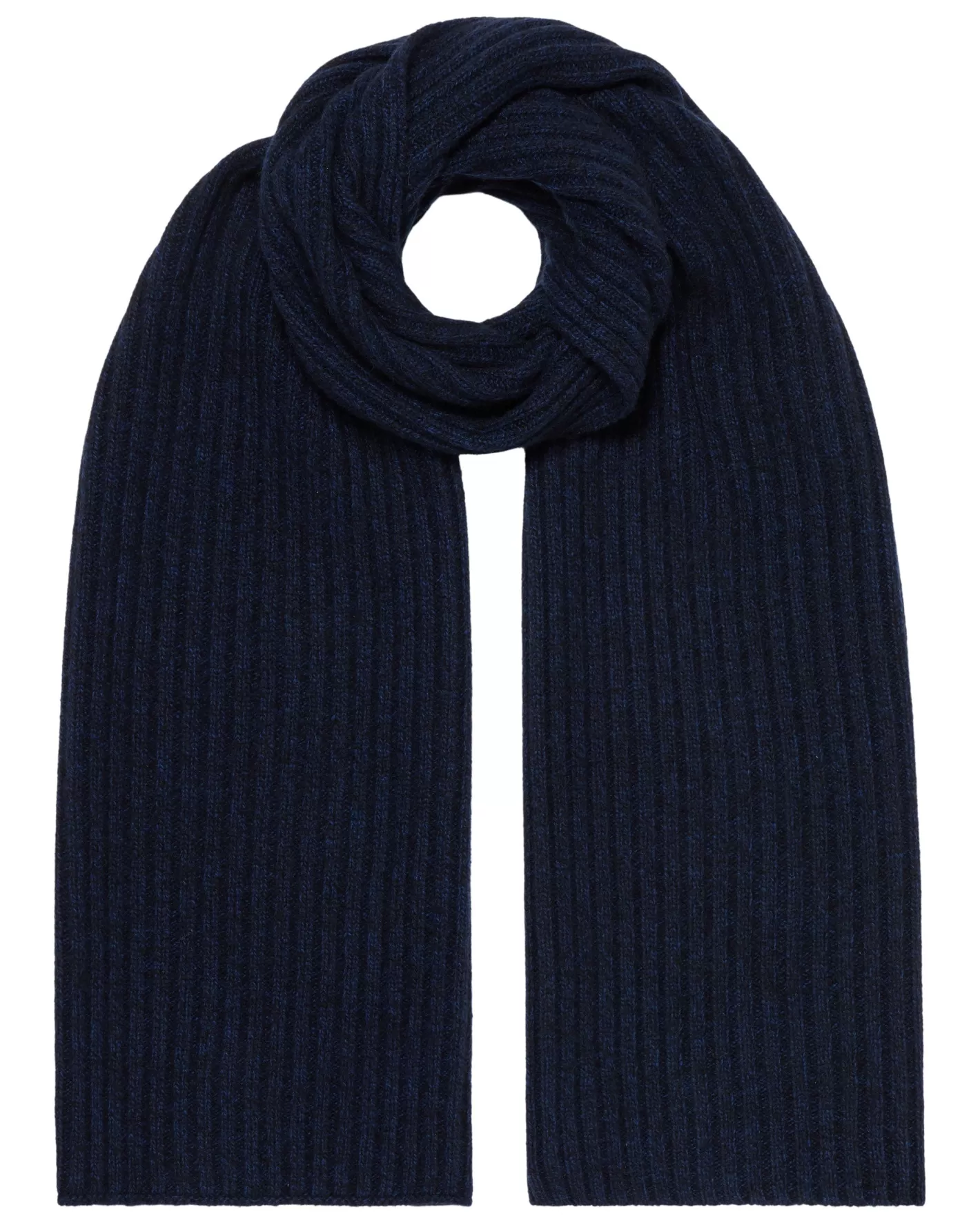 N.Peal Unisex Chunky Rib Cashmere Scarf*Women Scarves | Cashmere Scarves