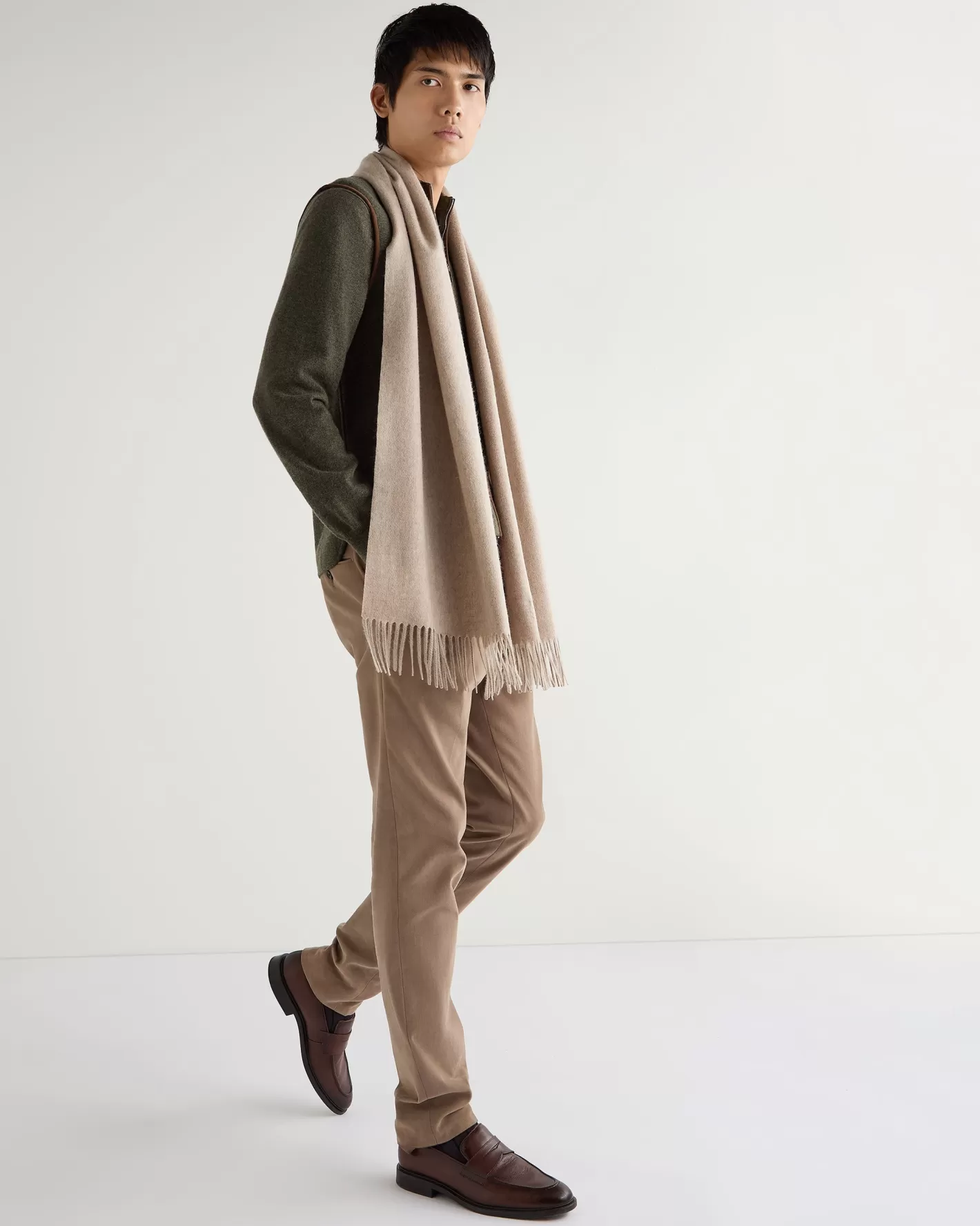 N.Peal Unisex Large Woven Cashmere Scarf*Women Scarves | Cashmere Scarves