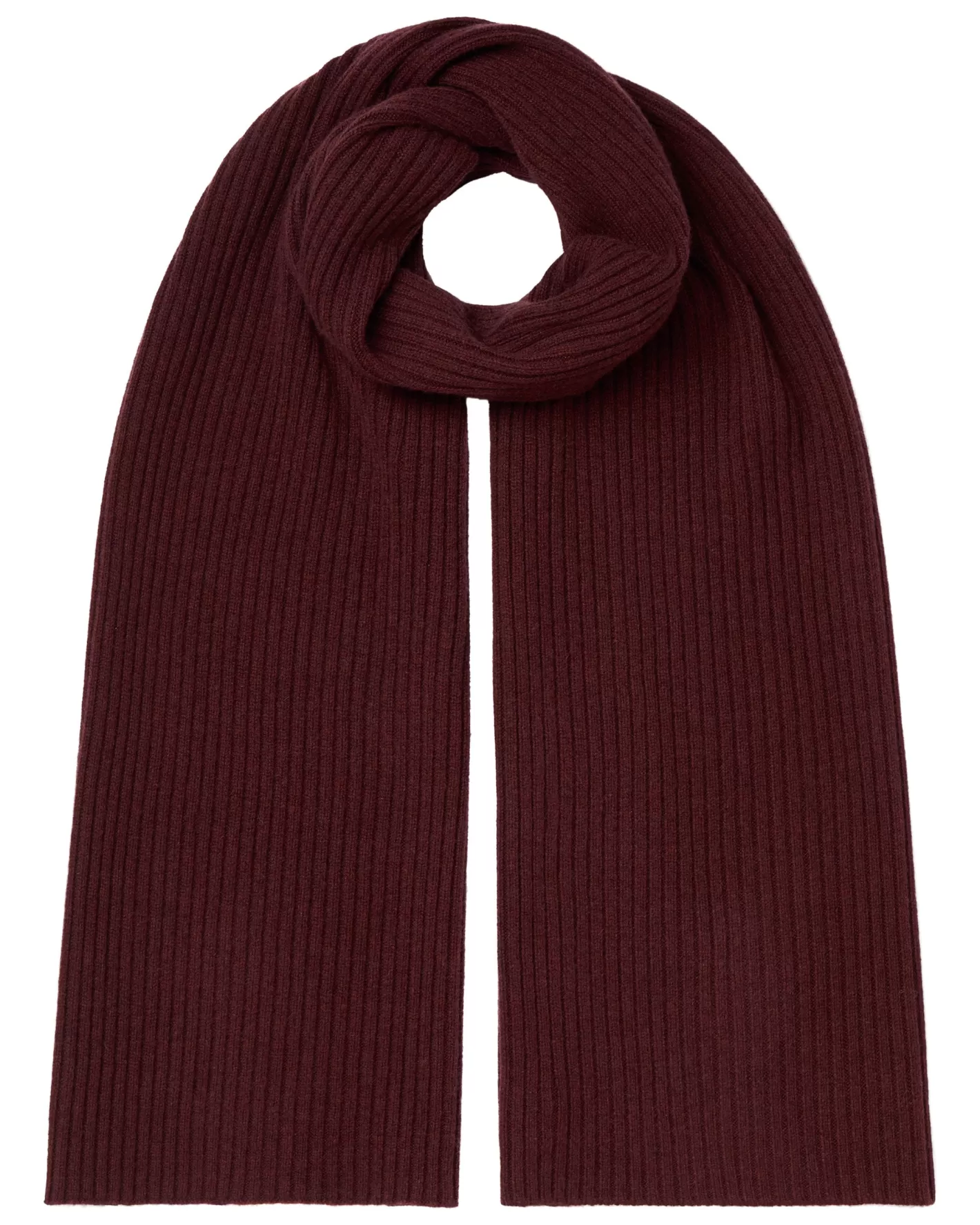 N.Peal Unisex Ribbed Cashmere Scarf*Women Scarves | Cashmere Scarves