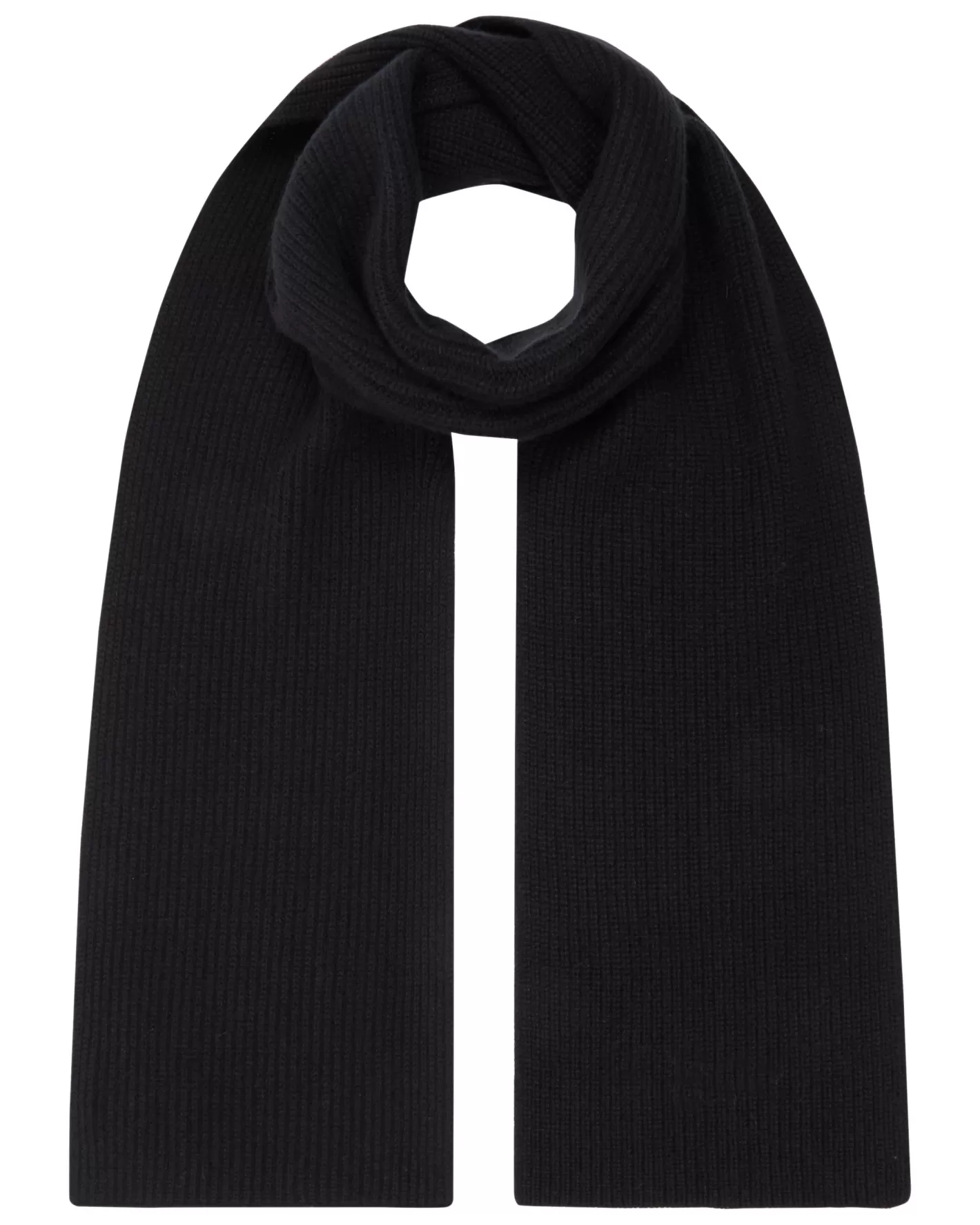 N.Peal Unisex Ribbed Cashmere Scarf*Women Scarves | Cashmere Scarves