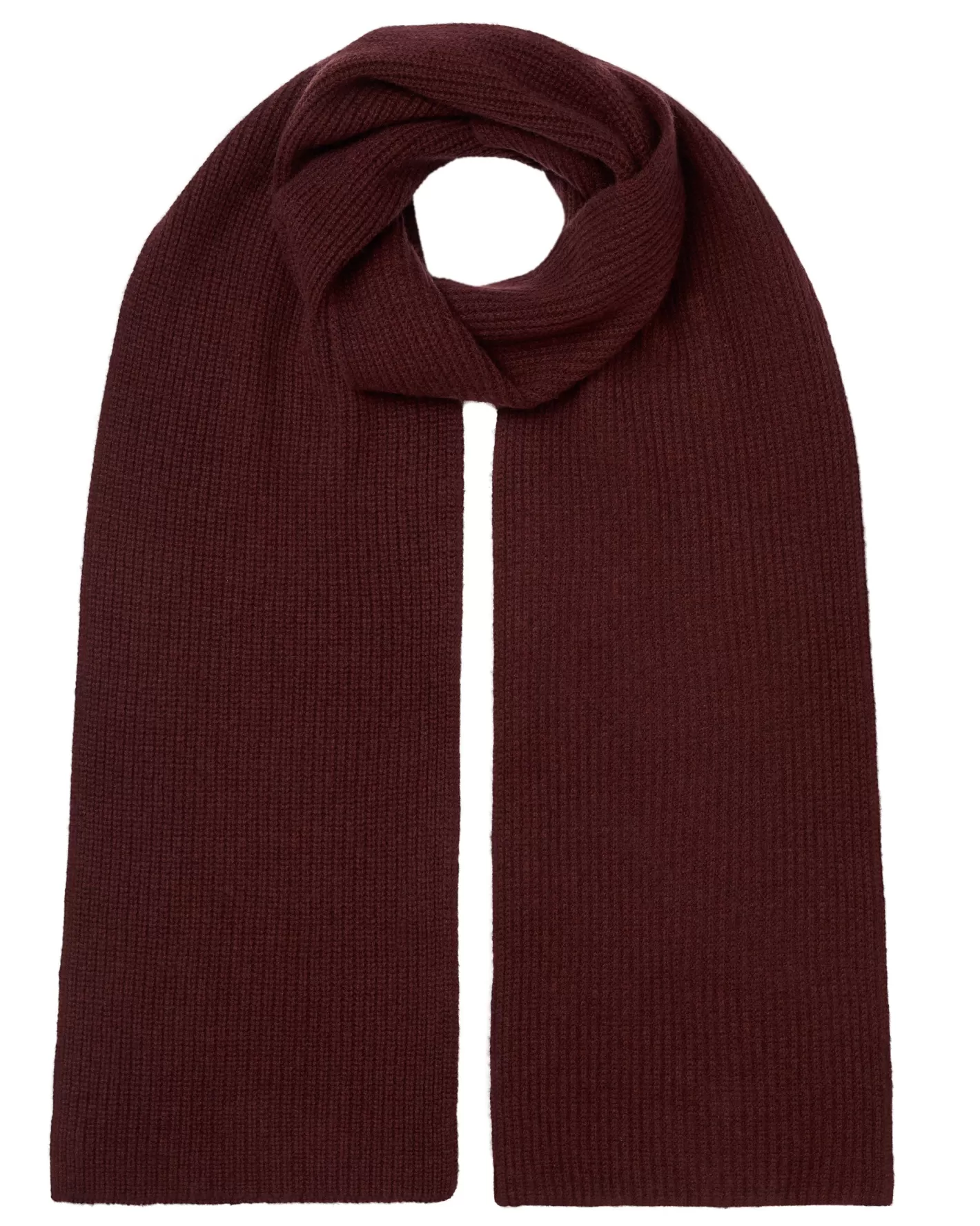 N.Peal Unisex Short Ribbed Cashmere Scarf*Women Scarves | Cashmere Scarves