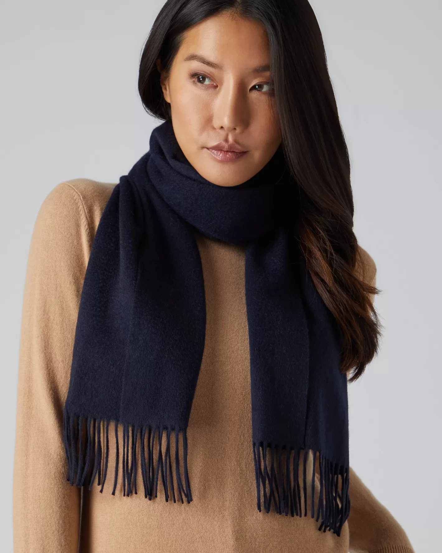 N.Peal Unisex Woven Cashmere Scarf*Women Scarves | Cashmere Scarves