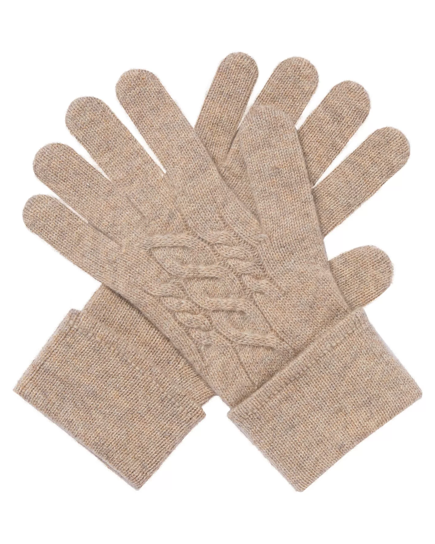 N.Peal Women's Cable Cashmere Gloves*Women Gloves | Organic Cashmere