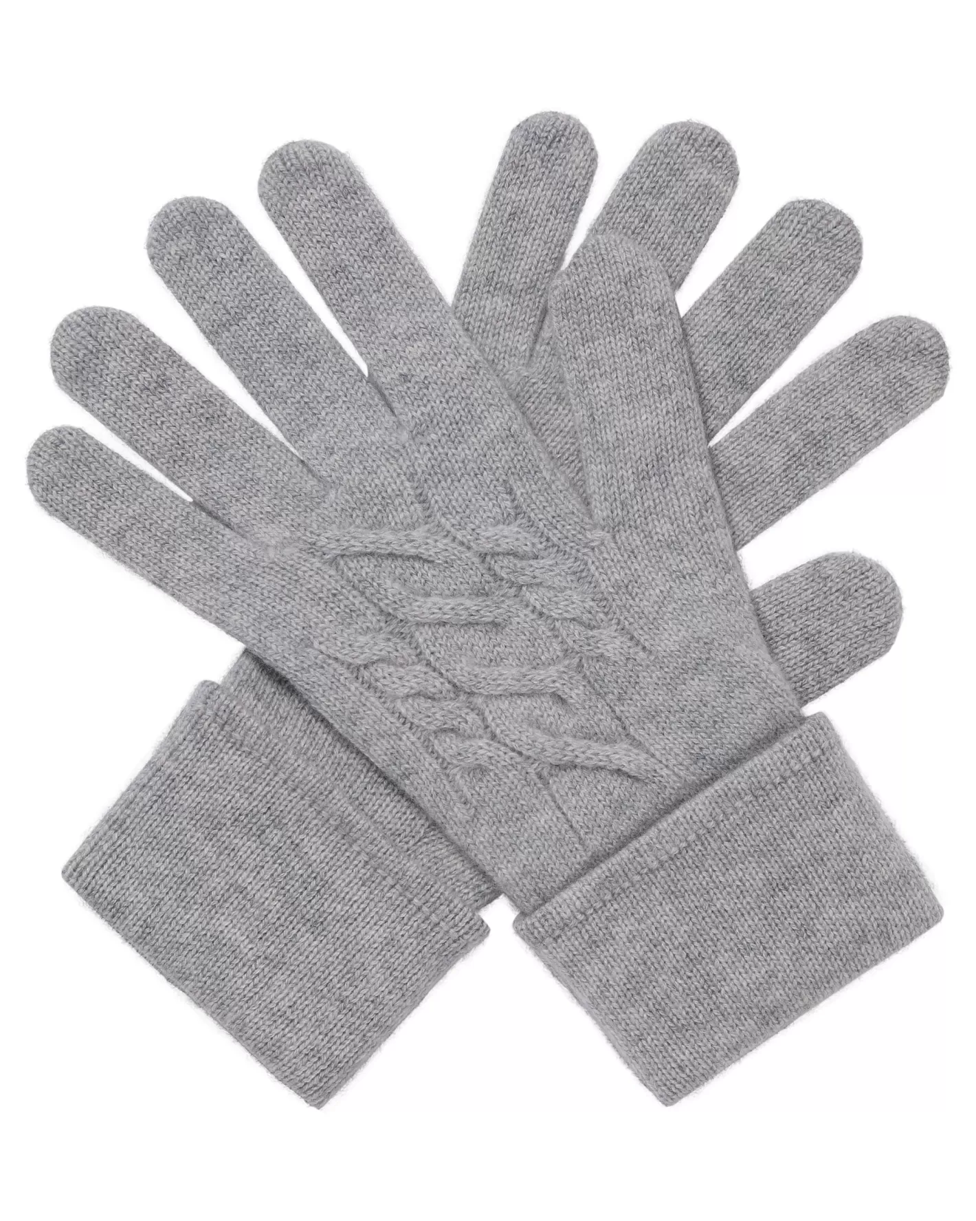 N.Peal Women's Cable Cashmere Gloves*Women Gloves | Organic Cashmere