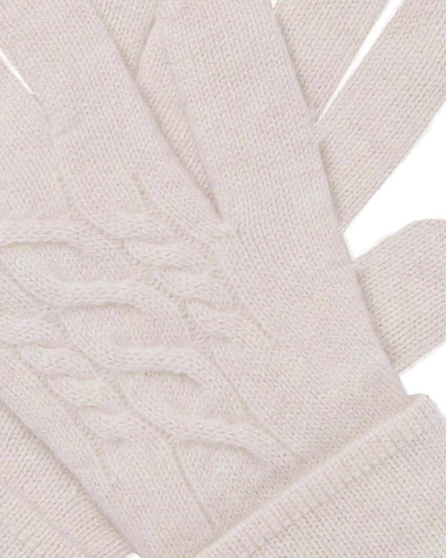 N.Peal Women's Cable Cashmere Gloves*Women Gloves | Organic Cashmere